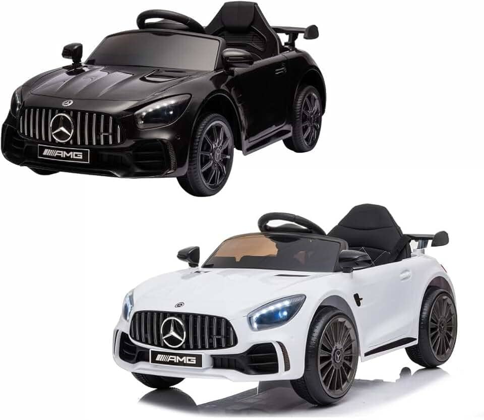 Replay Kids Carrinho Elétrico Infantil Mini Mercedes, Branco