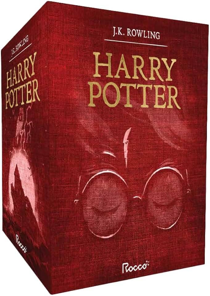 Box Harry Potter Premium Vermelho (7 Livros em capa dura)