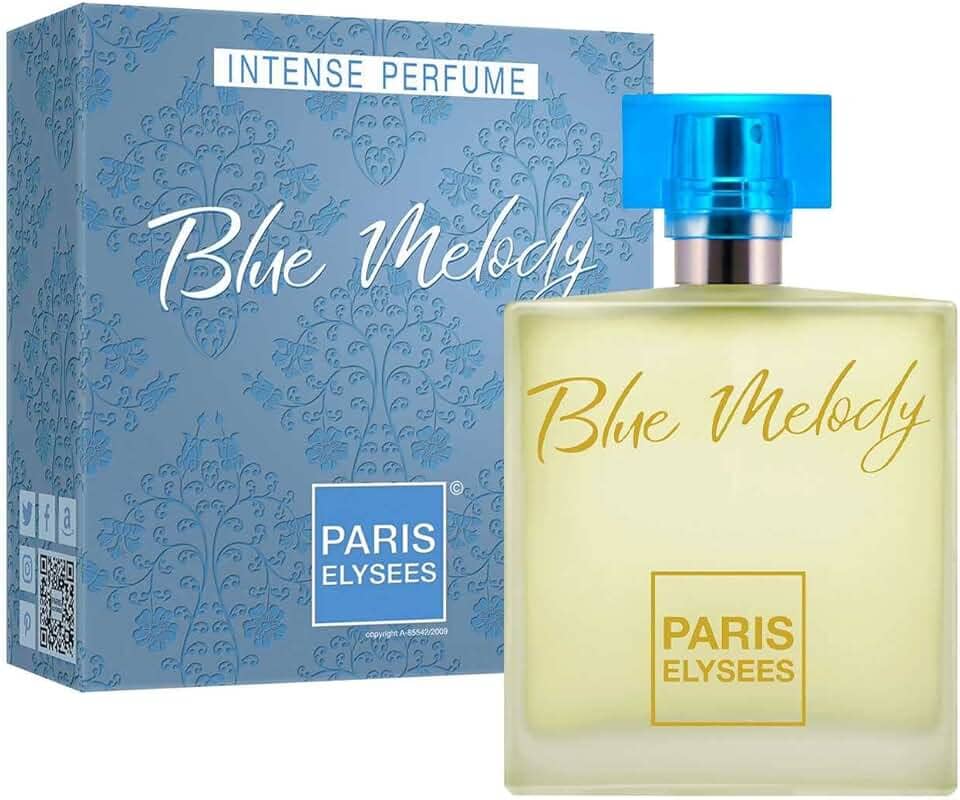 PARIS ELYSEES Perfume Importado Paris Elysees Eau De Toilette Feminino Blue Melody 100Ml