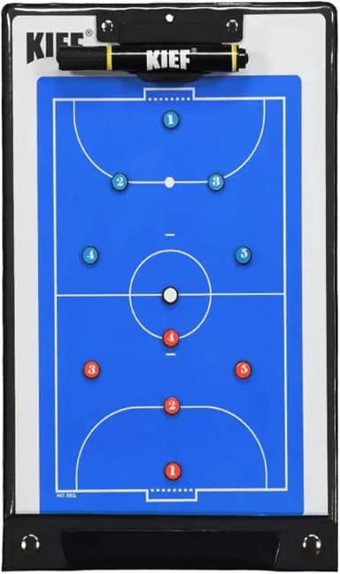 KIEF BR Futsal, Prancheta Magnética Adulto Unissex, Azul (Blue), 36 x 23 cm