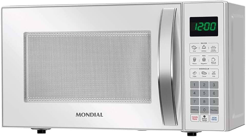 MONDIAL Micro-Ondas, Branco, 1200W, 220V - MO-01-21-W