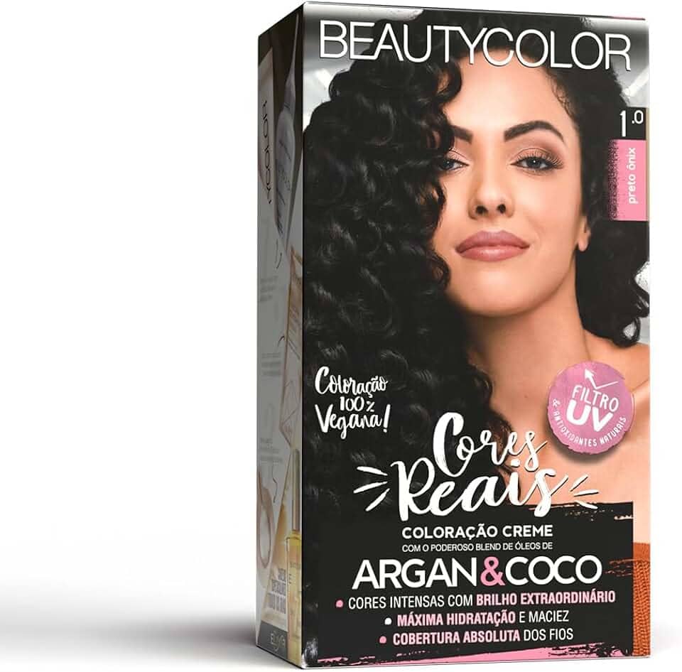 Coloração Kit BEAUTYCOLOR - 1.0 Preto Ônix