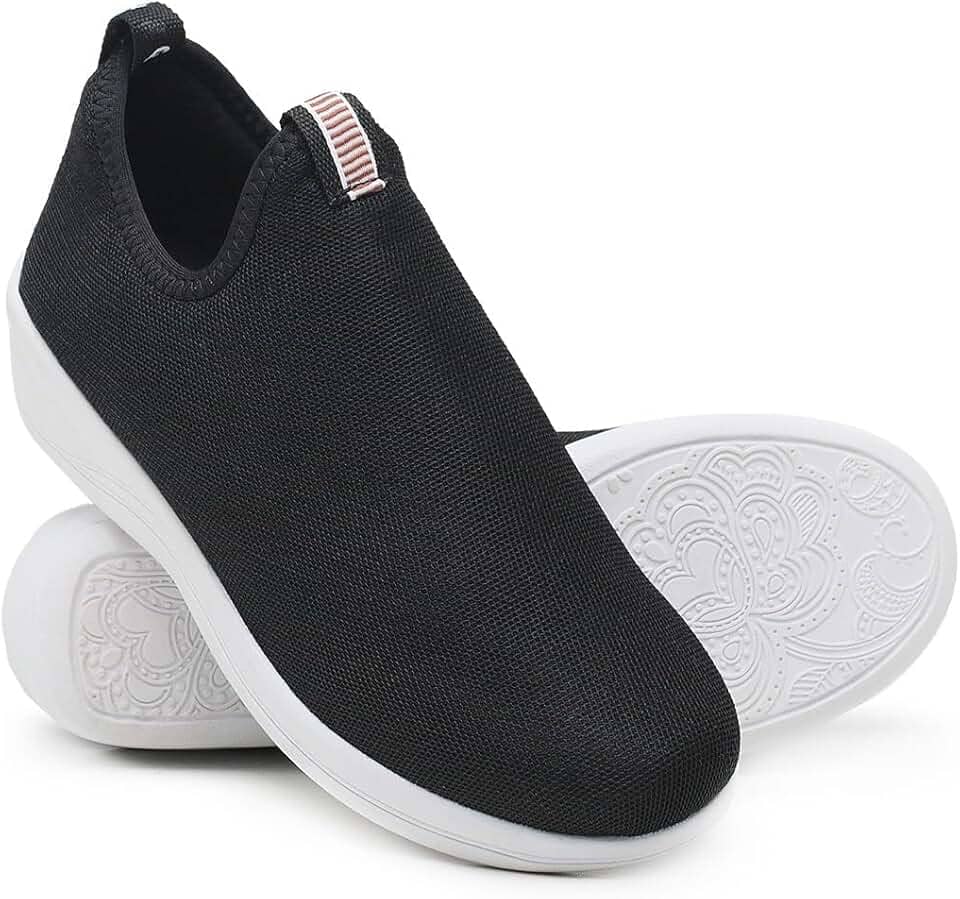 Tênis Sapatênis Feminino Anabela Ortopédico Antistress Macio