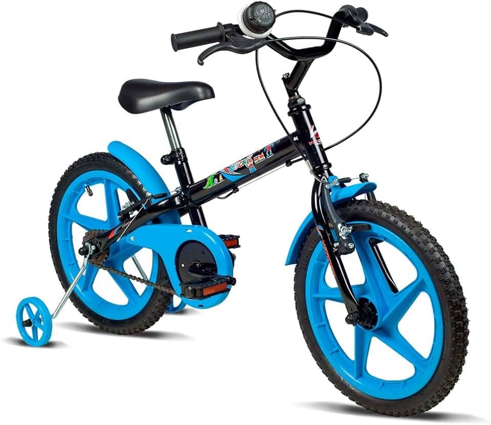 Bicicleta Infantil Verden Rock - Aro 16 com rodinhas e buzina