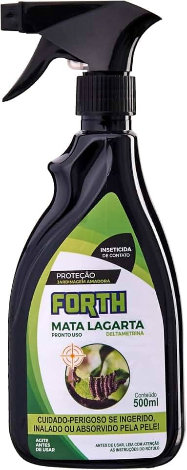 Forth Mata Lagarta, Pronto Uso, Inseticida de Contato e Ingestão, Deltametrina, 500ml