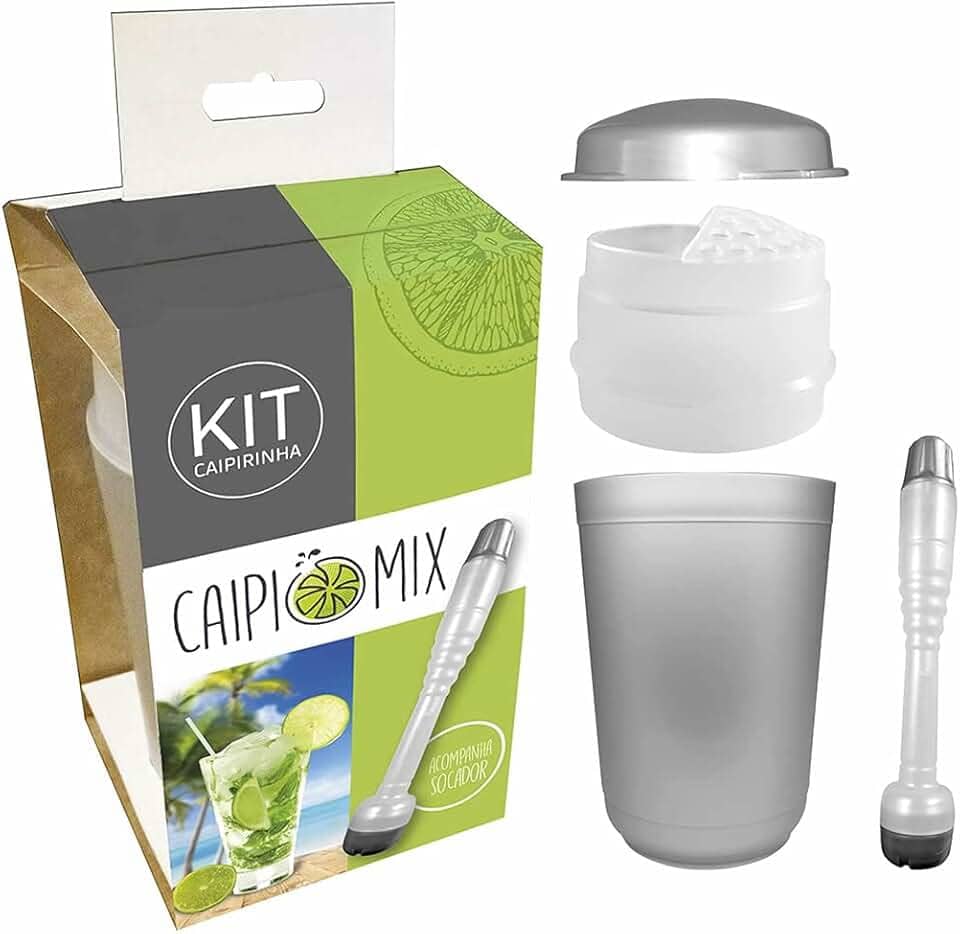 Coqueteleira Izumi 400 Ml Kit Caipirinha