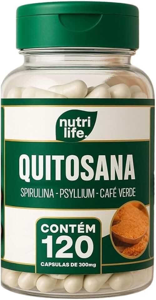 Quintosana com Spirulina, Psyllium e Café Verde | ORIGINAL | Suplemento Alimentar | 500mg