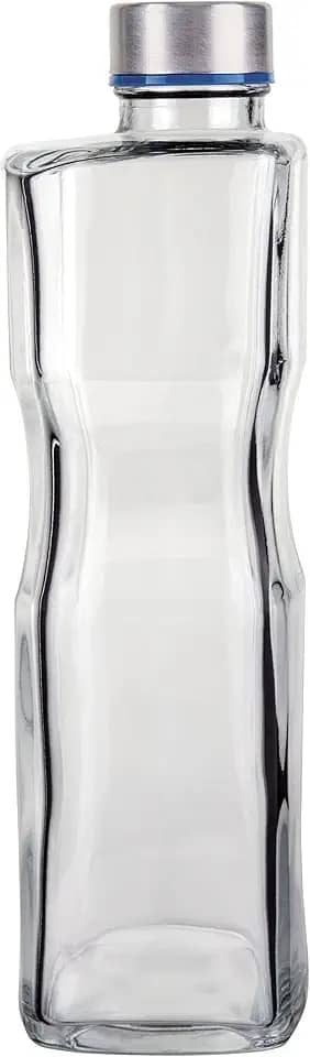 Euro Home - Garrafa de Vidro 1 litro H2O - VDR7269