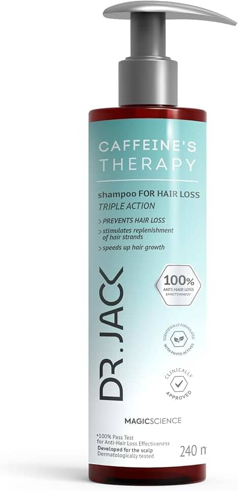 DR JACK Shampoo Antiqueda Tonificante Caffeínes Therapy 240ml
