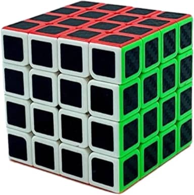Cubo Magico Profissional Moyu Carbon 4x4x4