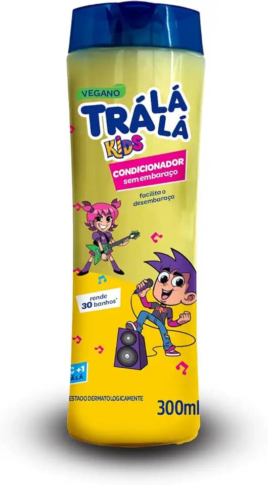 Condicionador Trá Lá Lá Kids Sem Embaraço (300ml)