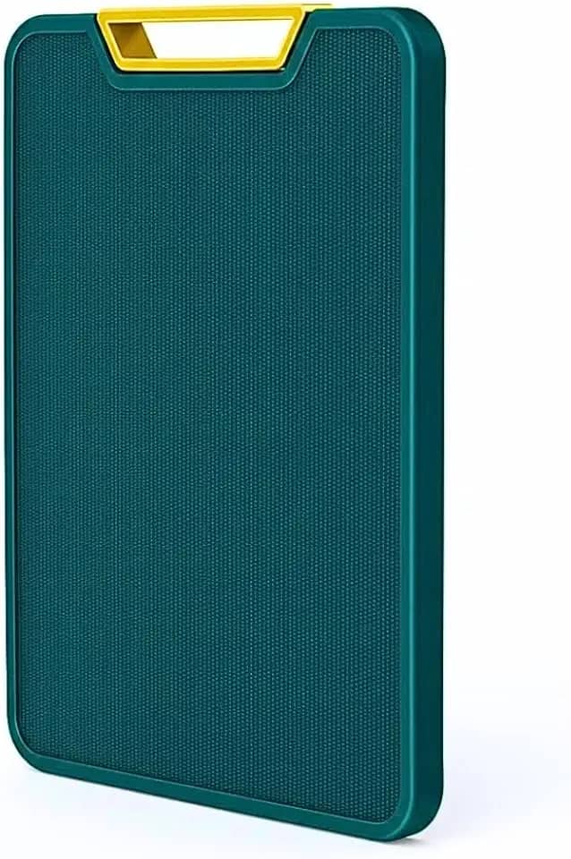 Tábua de Corte Antibacteriana Premium – Polietileno Resistente, Não Mancha e Não Deforma – Ideal para Carnes, Legumes e Cozinha Profissional – Alça Ergonômica e Fácil de Limpar