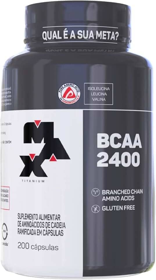 Max Titanium BCAA 2400, 200 Cápsulas