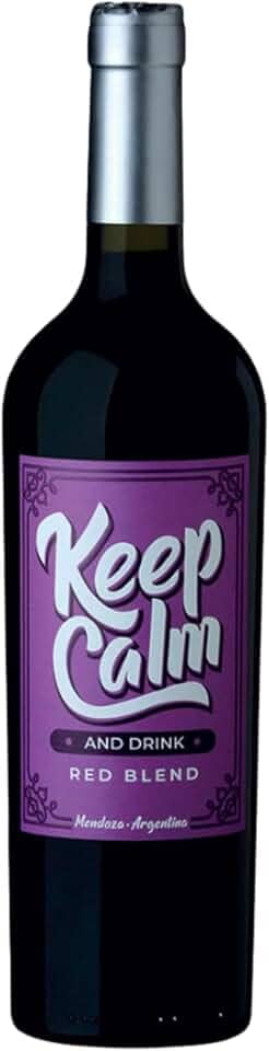 VINHO ARGENTINO KEEP CALM CABERNET FRANC E MALBEC 750ML
