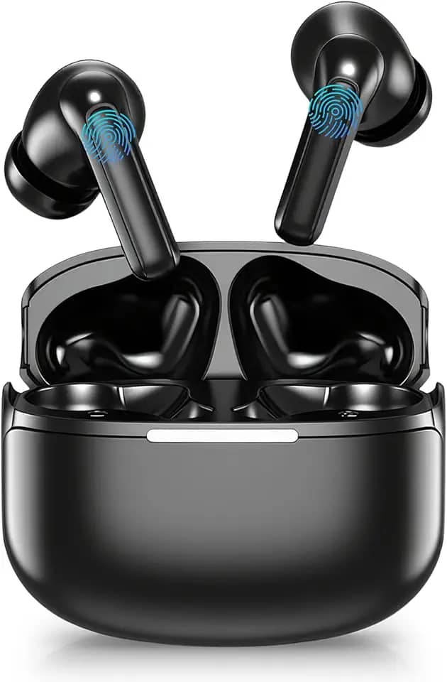 Fones de ouvido intra-auriculares sem fio Lifebee S71, fones de ouvido esportivos Bluetooth 5.4, qualidade de som Hi-Fi e longa autonomia – A escolha perfeita para atividades esportivas e ao ar livre