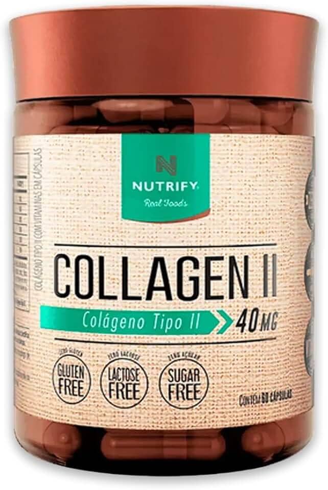 Colágeno Tipo 2 Collagen II Nutrify 60 Cápsulas
