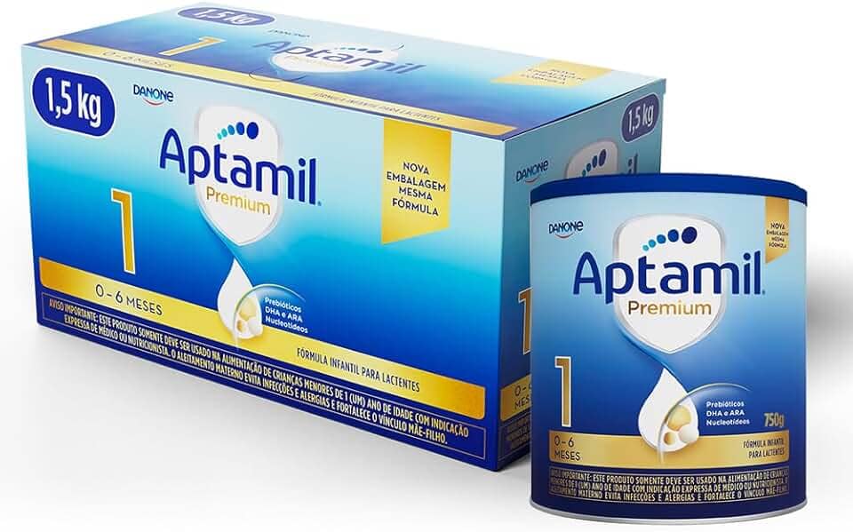 Fórmula Infantil: Aptabox Aptamil Premium 1 1,5 kg - 0-6 meses