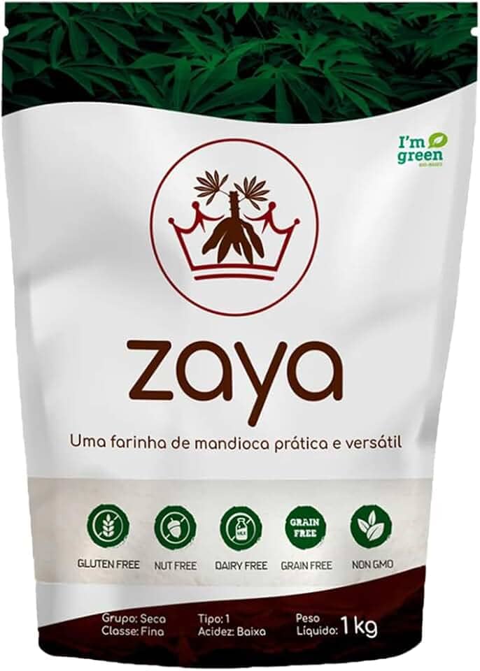 Zaya Farinha - A Farinha Multiuso Sem Glúten De Ingrediente Único