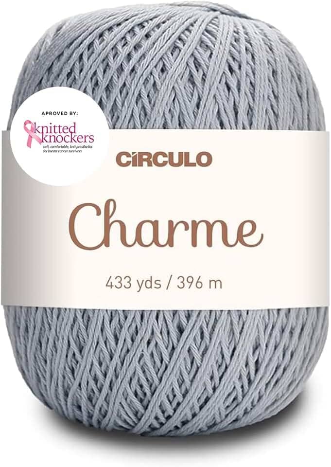 Linha charme Circulo - cor:8008 -Pedreira