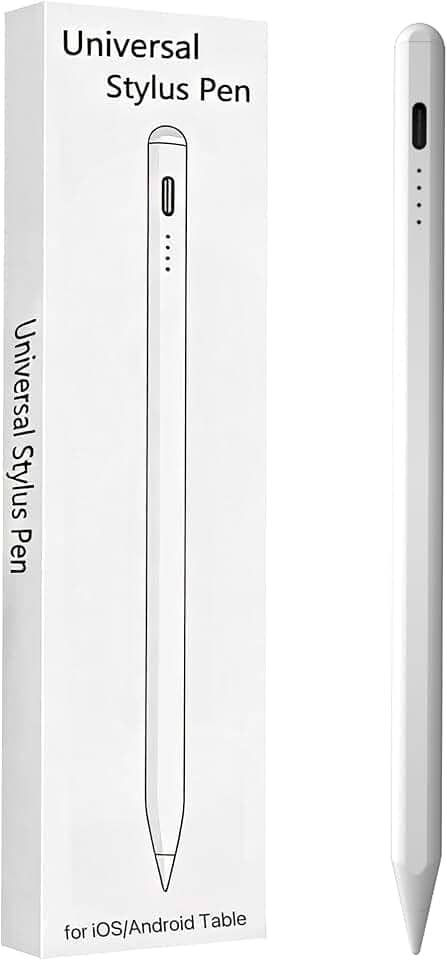 Caneta Stylus Android para Samsung Galaxy Tab A9/A9Plus/A8/A8plus/A7/A7lite Tablet S Pencil Touchscreens Caneta Stylists (Branca)