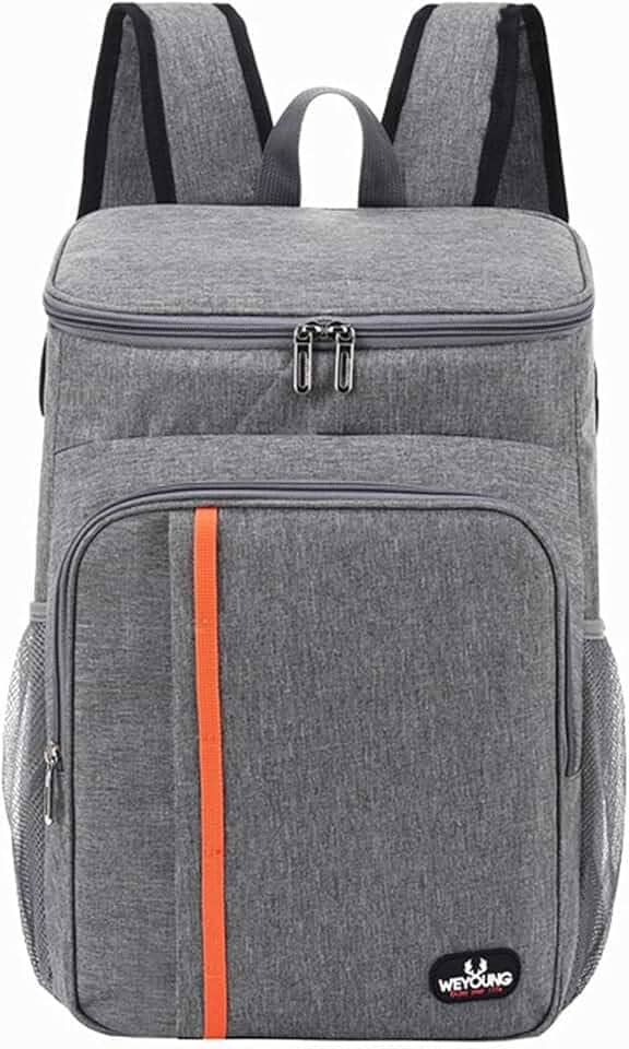 Mochila Térmica Bolsa Bag Cooler Homem Mulher Refrigerador Marmita Quente Cerveja Gelada Viagem Praia