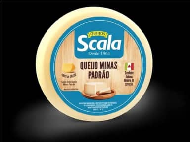 Queijo Minas Padrao Scala Peça 1kg