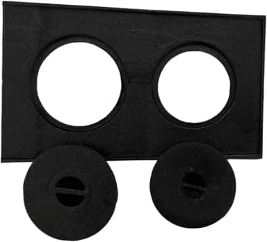 Chapa Mineira Para Fogão A Lenha 2 Furos Com Tampa de Ferro Fundido