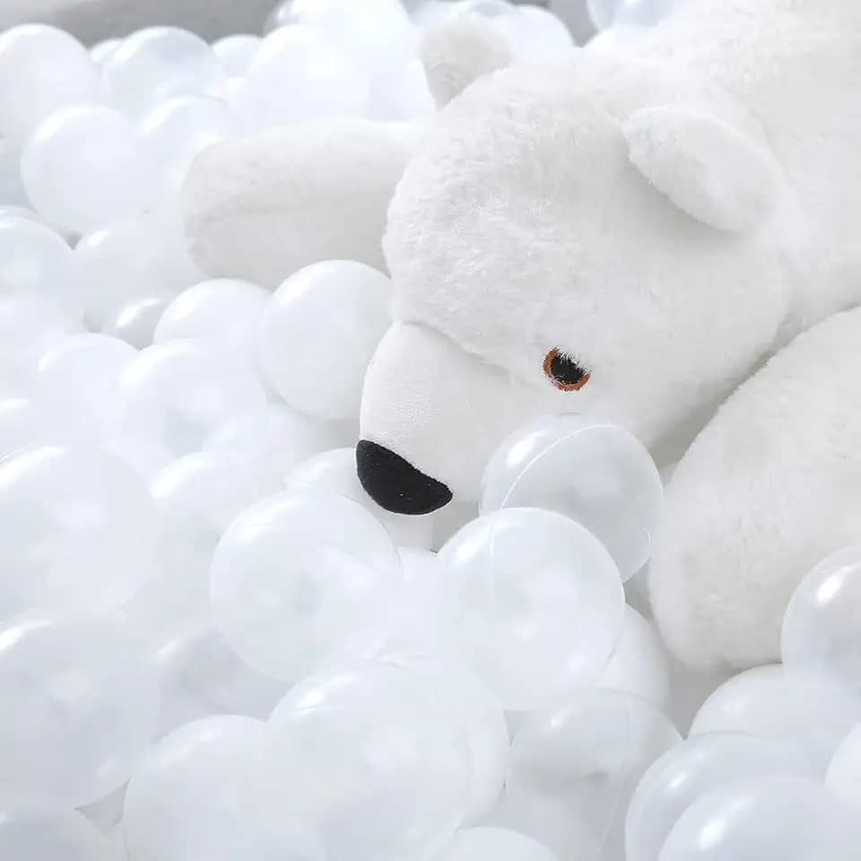 beplace kids - 50 Bolinhas para Piscina - Escolha a Cor | Não Amassa | BPA Free