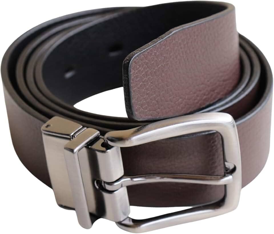 Cinto Masculino Dupla Face Couro Legítimo Cinto X Cintura X