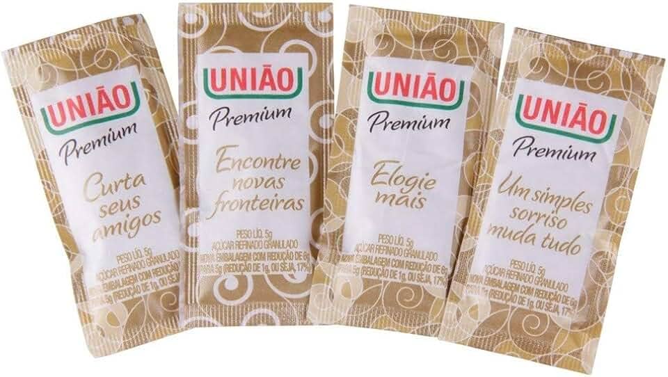 Sache Açúcar Premium União 5g com 400 unidades