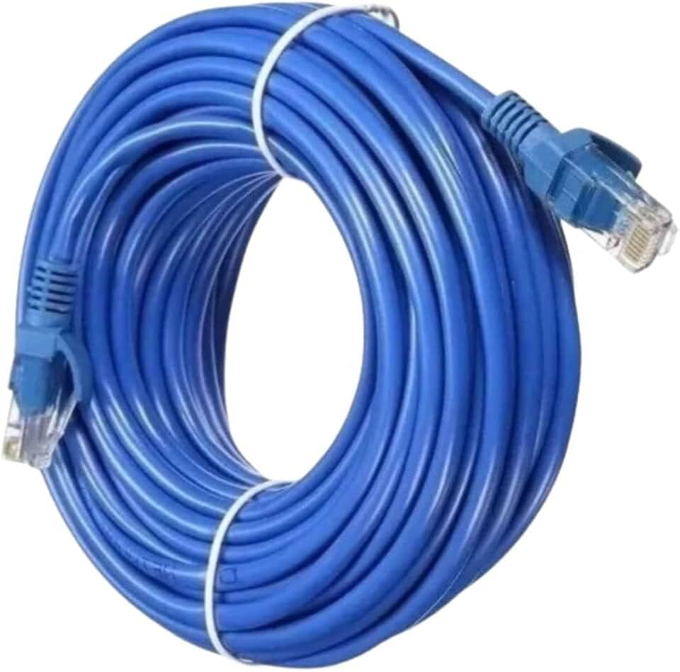 CABO DE INTERNET CAT6 RJ45 ETHERNET LAN GIGA 10/1000 15 METROS