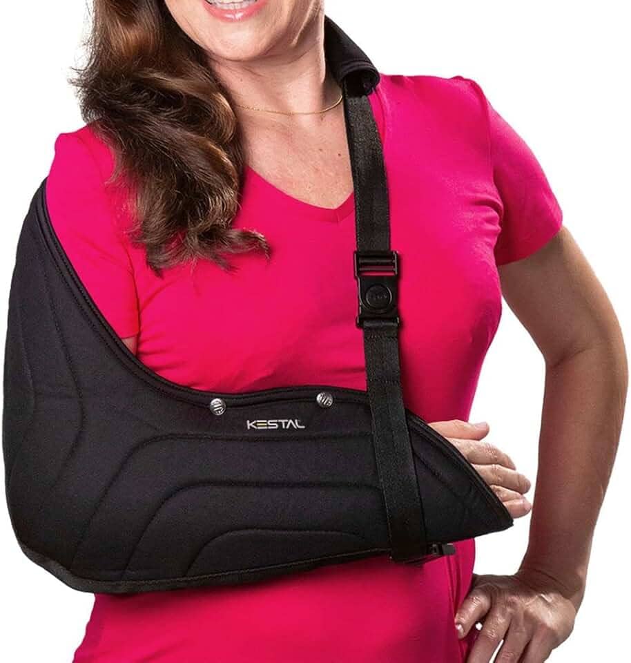 Kestal Tipoia Velpeau Estofada Imobilizadora americana Preto, Bilateral, M