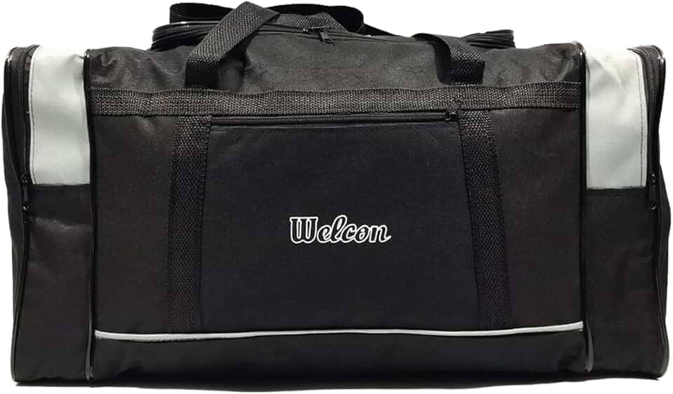 Bolsa de Viagem Grande Work Modelo Welcon Bolsas Reforçado (Cinza)