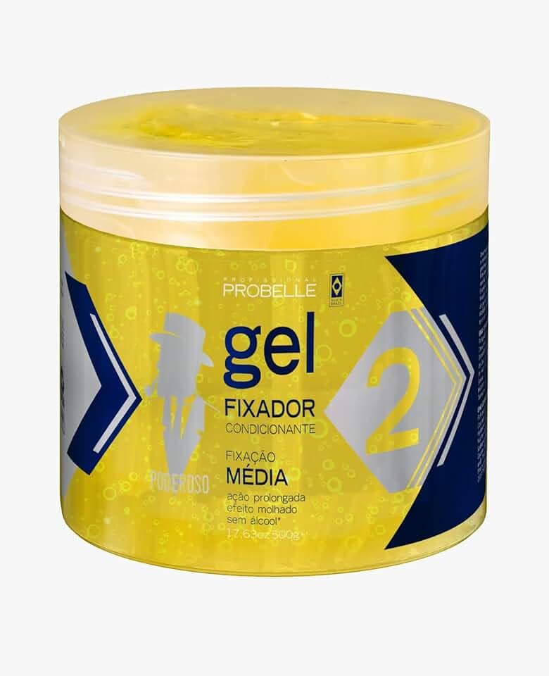 Gel Fixação Média Probelle For Man 500g