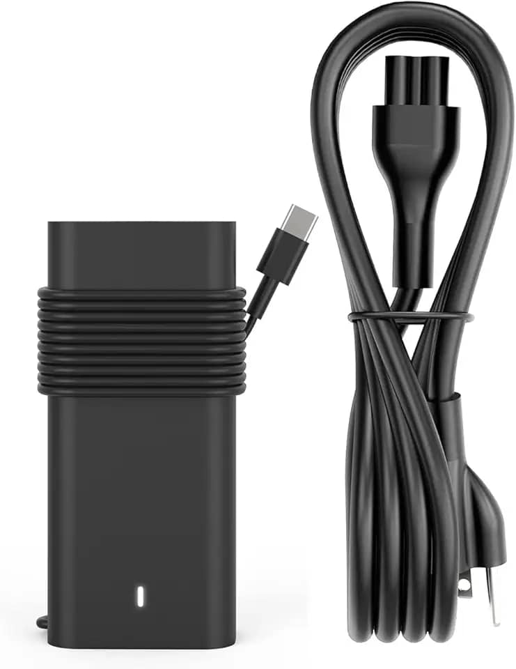 Carregador universal Chromebook USB C 65w para Dell HP, Lenovo, Acer, Razer, Blade Stealth, MacBook, Samsung Chrombook, carregador rápido, cabo de alimentação incluído