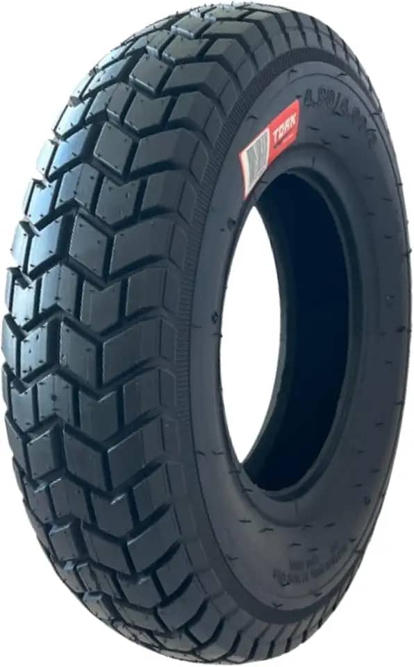 Pneu 400/8 Brutus da TOAK para Carrinho de Plataforma Industrial e Carretinha de Moto Carga