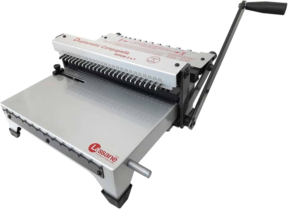 Encadernadora Wire-o Conjugada Duplamatic Passo 2x1 Lassane