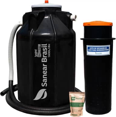 Fossa Biodigestora 1600L/dia + Vala de Infiltração e Leito