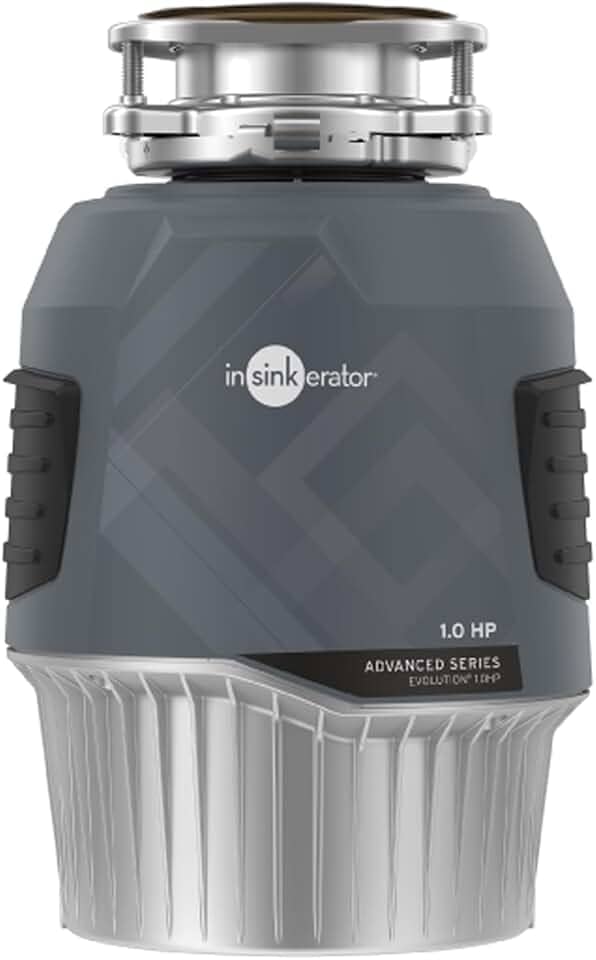 InSinkErator Triturador de lixo Evolution 1HP, cinza