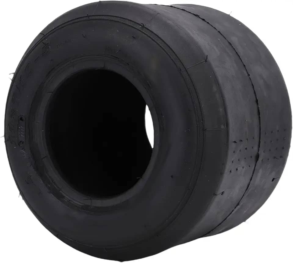 Acouto 11x7.10-5 Go Kart Tubeless Pneu Slick Tread Rubber Go Kart Racing Pneu Substituição para Aro de 5 Polegadas