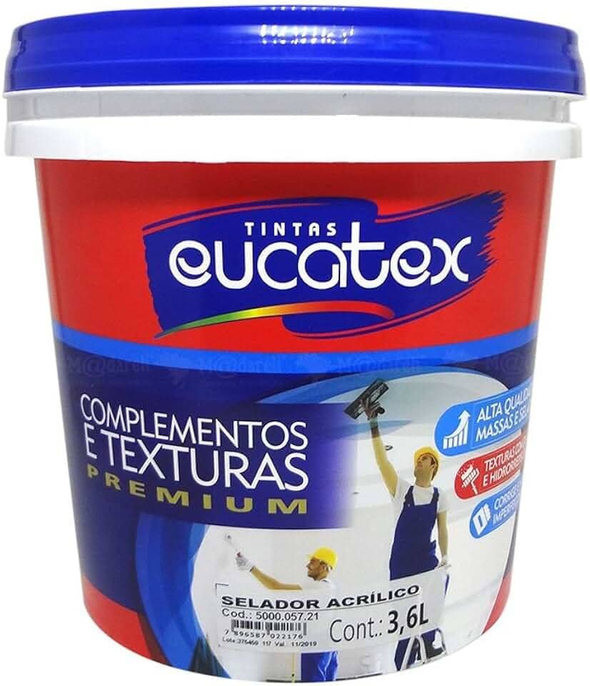 Selador Acrílico 3,6 Litros - Eucatex