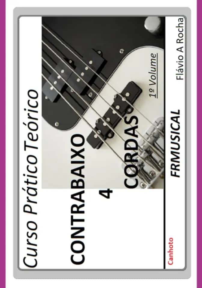 Curso Prático Teórico Contrabaixo 4 Cordas [não destro]
