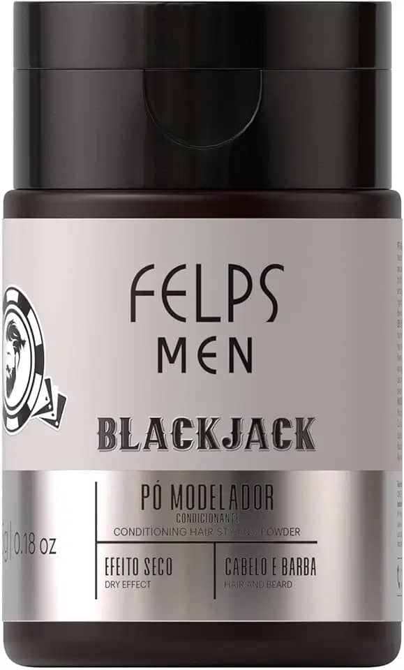 Pó Modelador Black Jack Felps Men - 5g