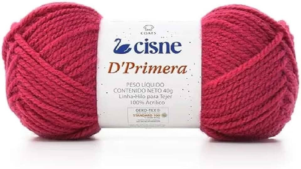 Fio de Lã Cisne D'Primera 40g - Para Crochê e Tricô - Coats Corrente - Unidade (029)