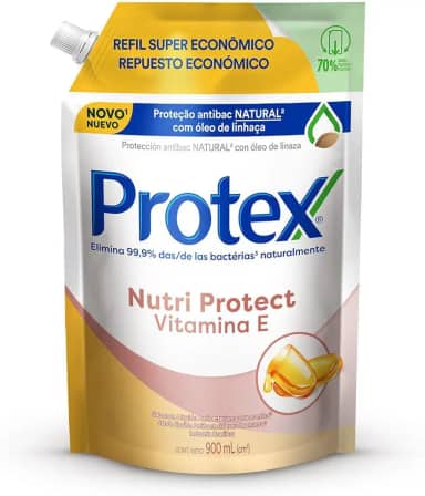 Sabonete Líquido Protex Nutri Protect Vitamina E 900ml