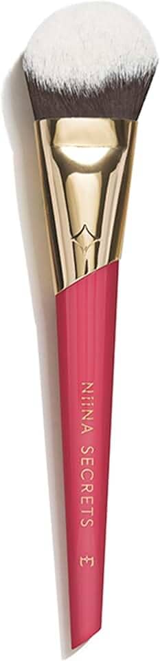 PINCEL MULTIFUNCIONAL Duo Fiber e Super Macias, Multifuncional, Para Base, Corretivo, Blush e Contorno