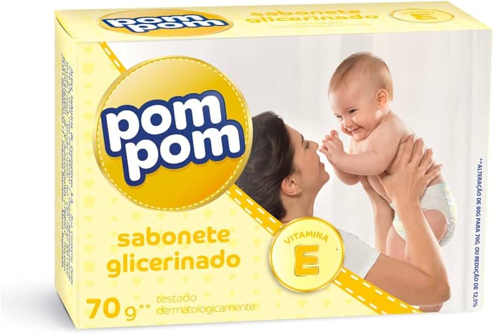 Sabonete Pom Pom Glicerinado 70G