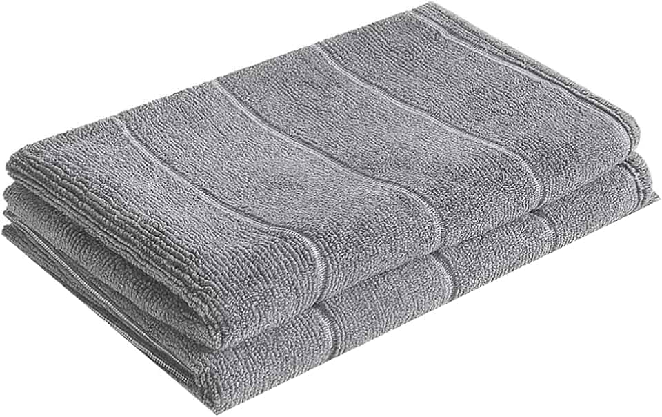 Kit 2 Panos de Chão Grandes Panão em Microfibra 80x50 cm – Alta Absorção, Secagem Rápida e Durabilidade Premium