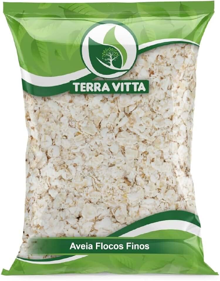 Aveia Flocos Fino 1Kg