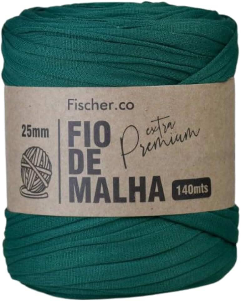 Fio de Malha Fischer Extra Premium - 140m - 270g - Esmeralda 64